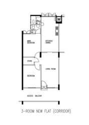 Blk 707 Chong Pang Green (Yishun), HDB 3 Rooms #585406811